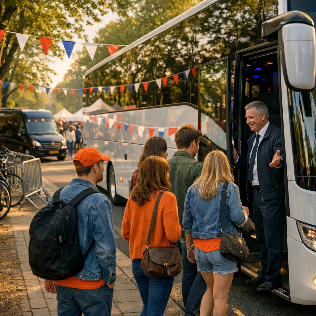 Bus huren Bevrijdingsfestival: zo regel je het slim en goedkoop