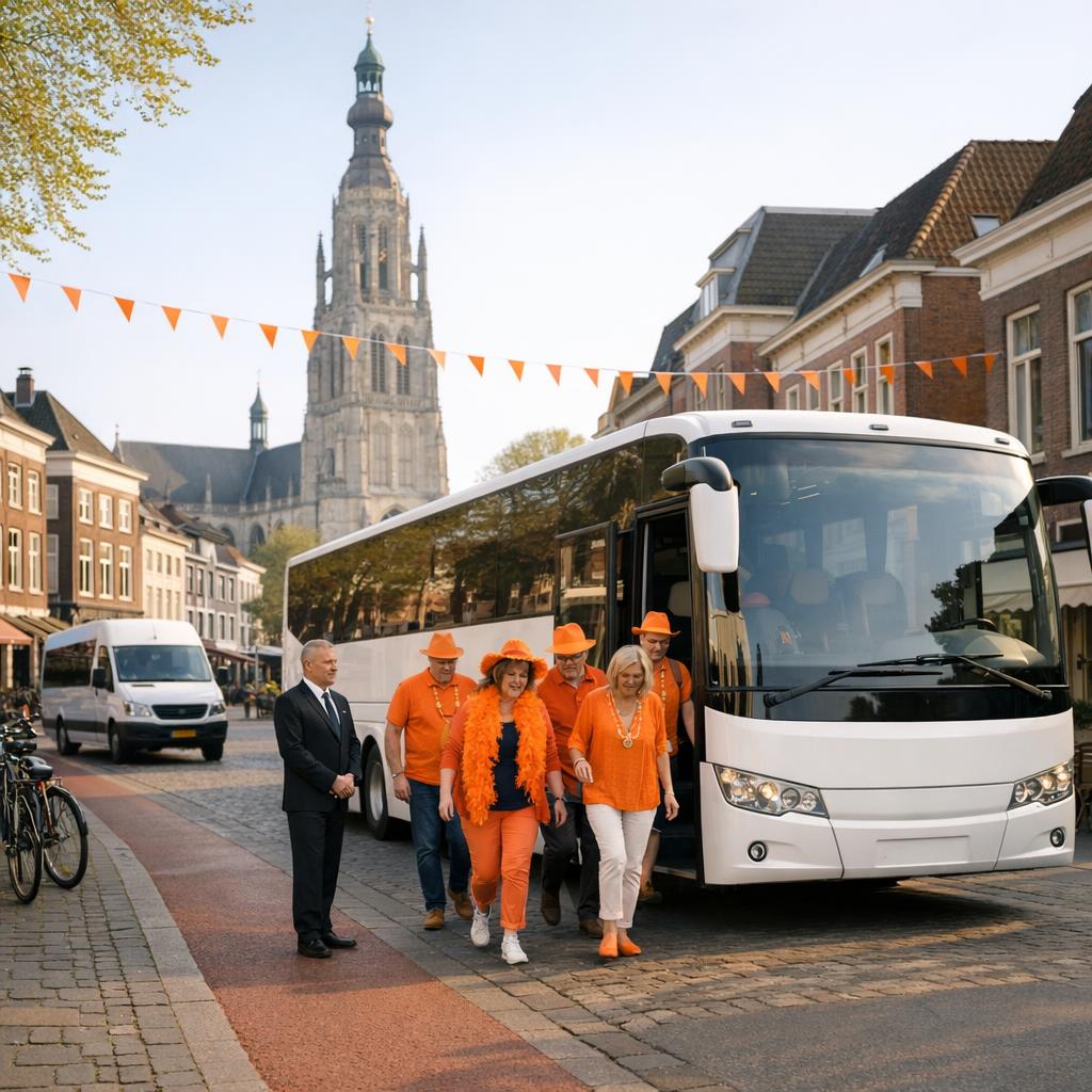 Bus huren Koningsdag Breda