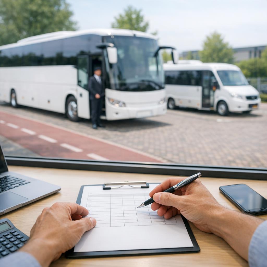 Totaalkosten bus huren berekenen