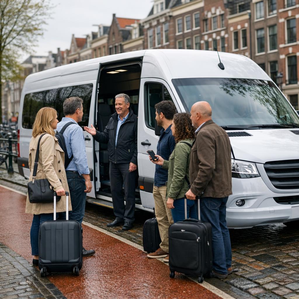 Wat kost een 16-persoonsbus met chauffeur