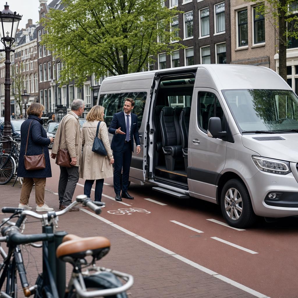 Wat kost een 12-persoonsbus met chauffeur?